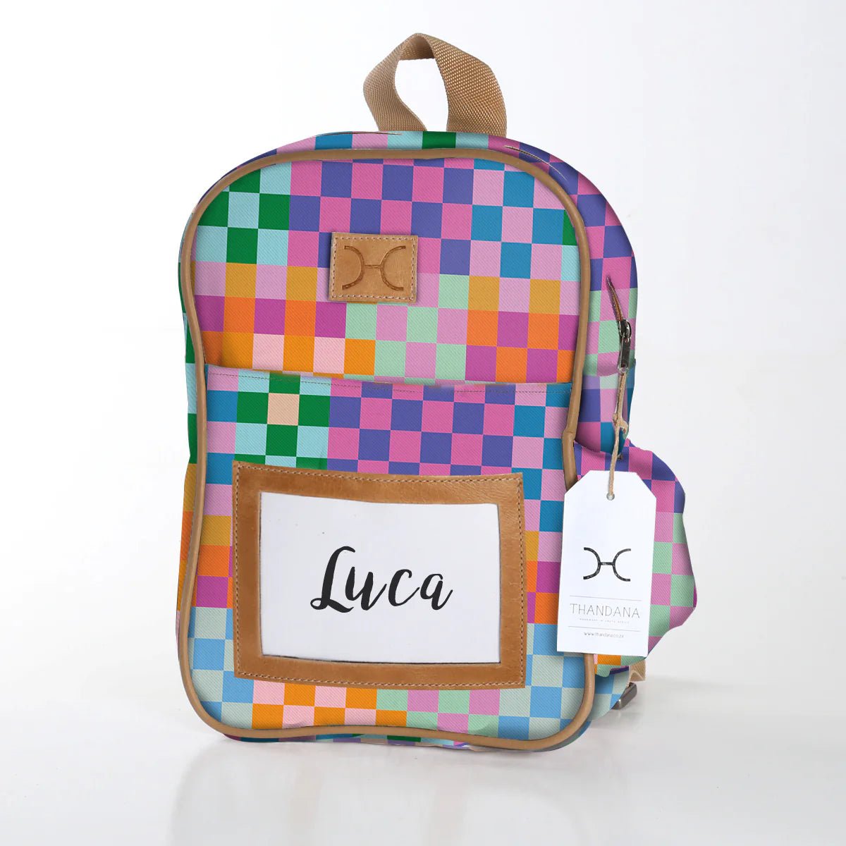 Thandana Laminated Fabric Kids Backpack - KaryKase