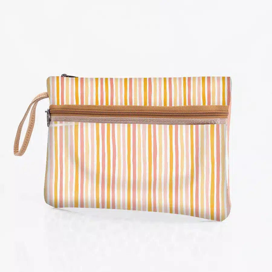 Thandana Laminated Fabric Kids Sticky Fingers Clear Pouch - KaryKase