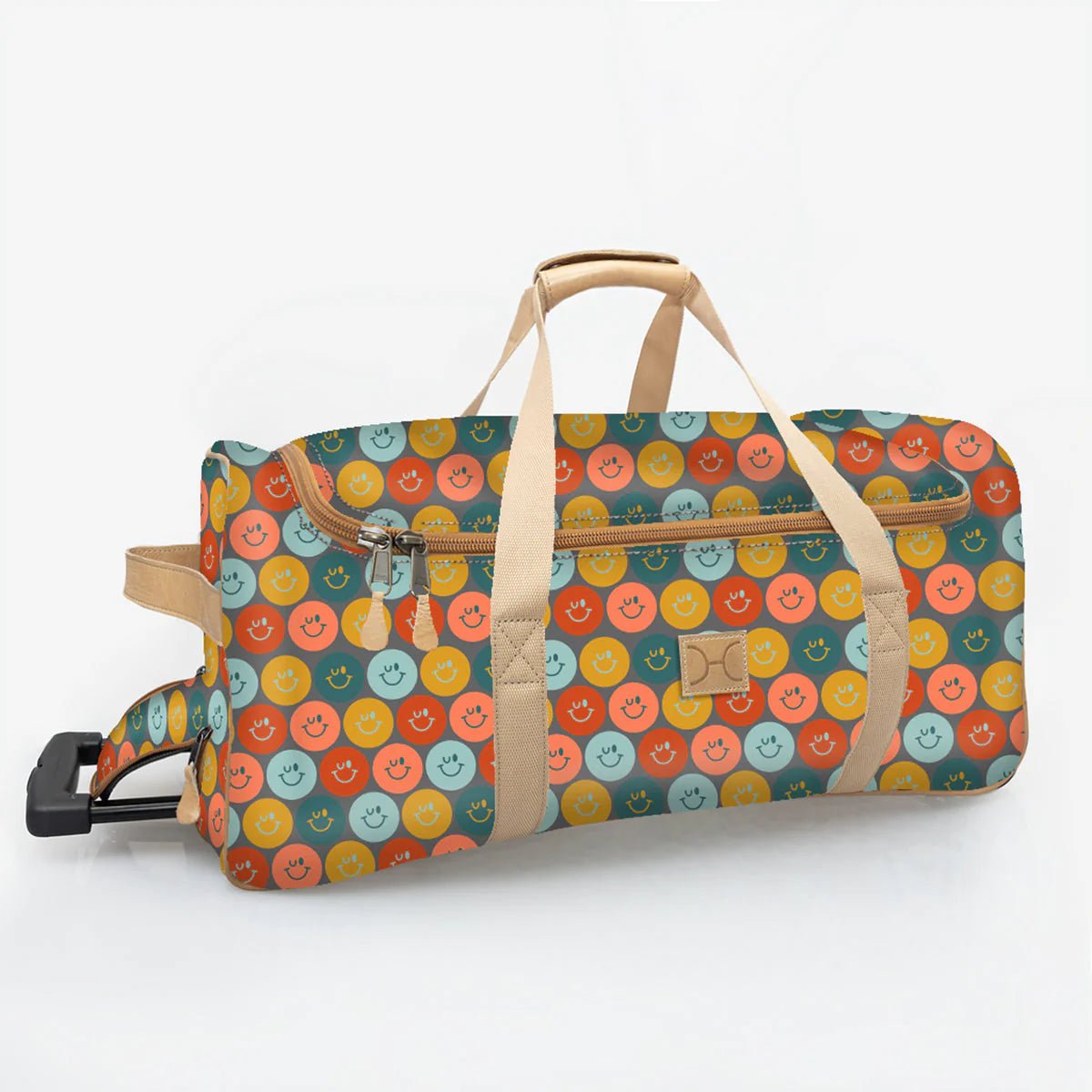 Thandana Laminated Fabric Kids Wheeled Duffel Bag - KaryKase