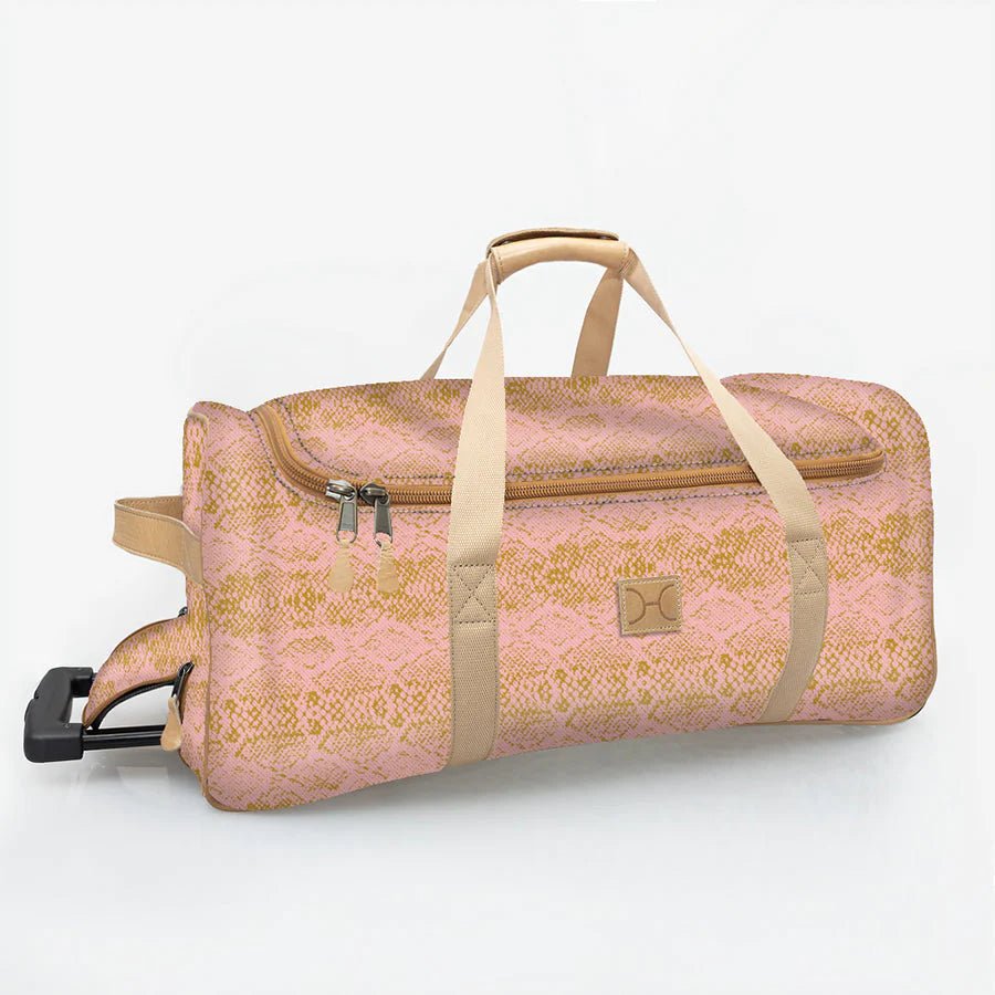 Thandana Laminated Fabric Kids Wheeled Duffel Bag - KaryKase