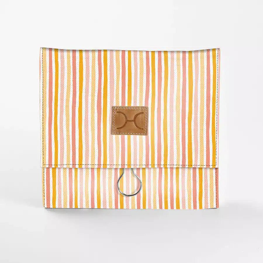 Thandana Laminated Fabric Roll Up Toiletry Pouch - KaryKase