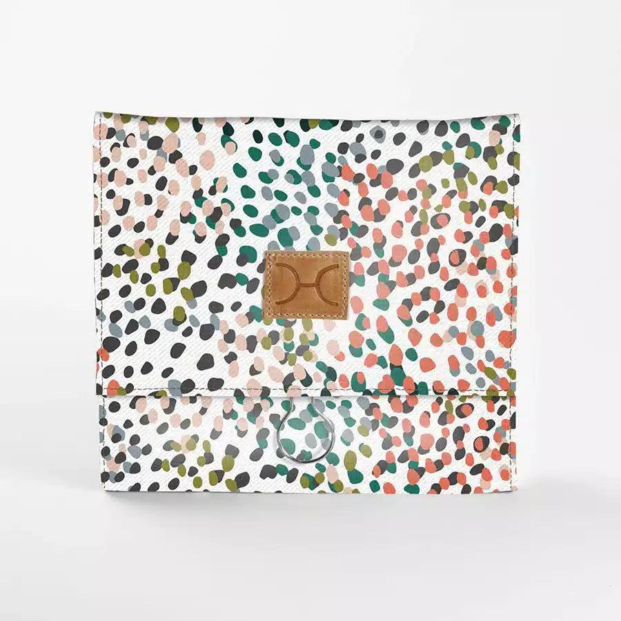 Thandana Laminated Fabric Roll Up Toiletry Pouch - KaryKase