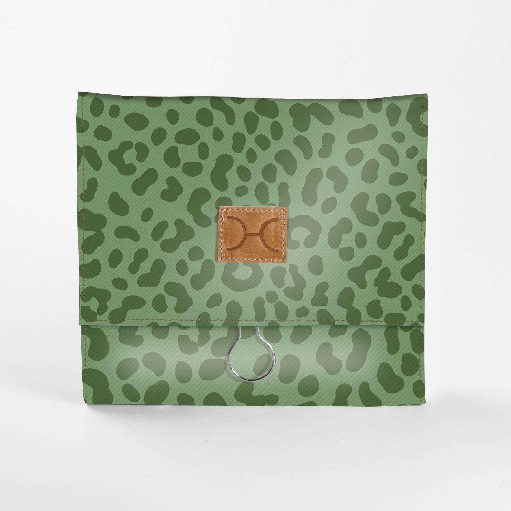 Thandana Laminated Fabric Roll Up Toiletry Pouch - KaryKase