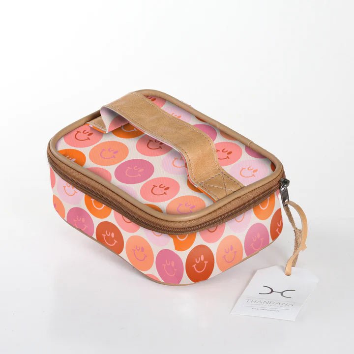 Thandana Laminated Fabric Single Toiletry Case - KaryKase