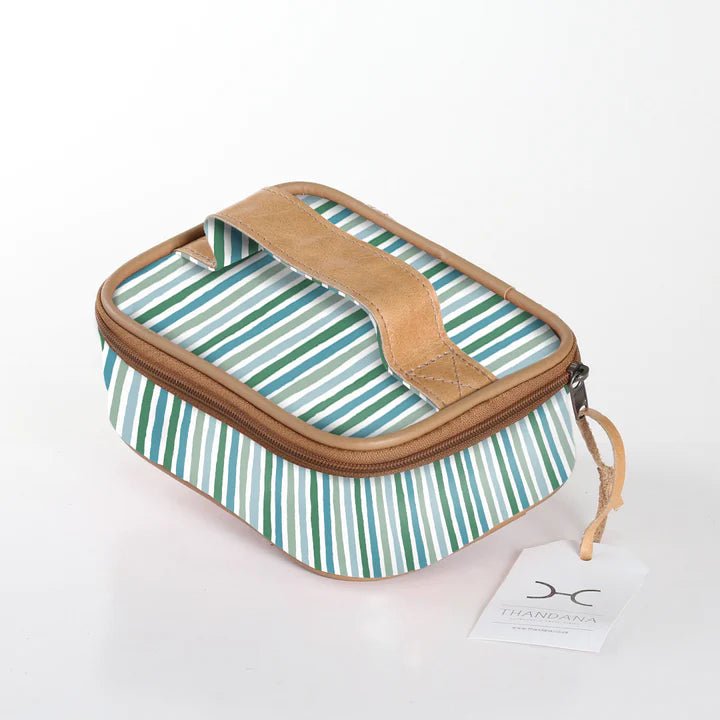 Thandana Laminated Fabric Single Toiletry Case - KaryKase