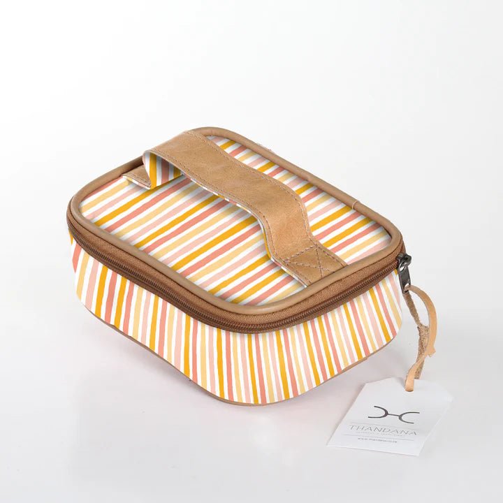 Thandana Laminated Fabric Single Toiletry Case - KaryKase