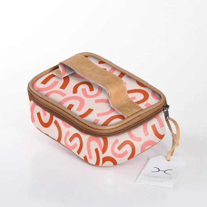 Thandana Laminated Fabric Single Toiletry Case - KaryKase