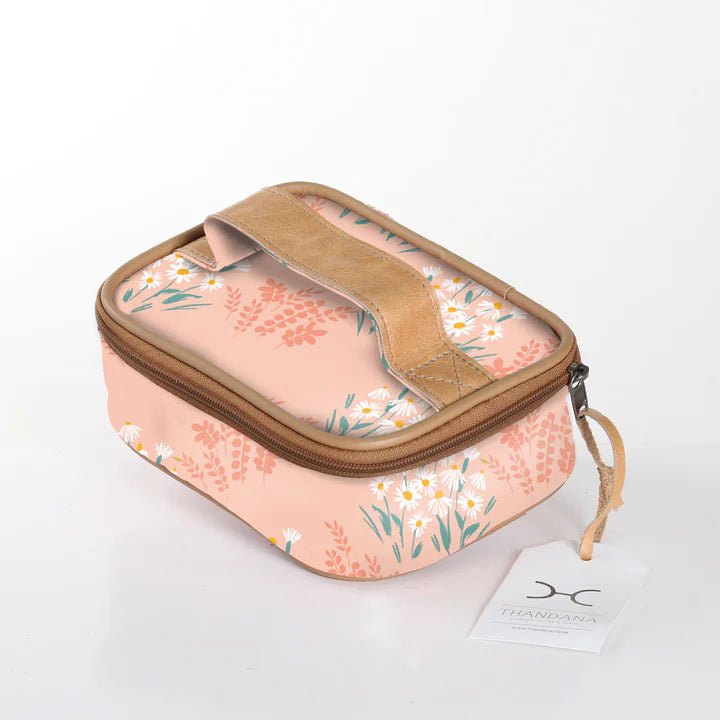 Thandana Laminated Fabric Single Toiletry Case - KaryKase