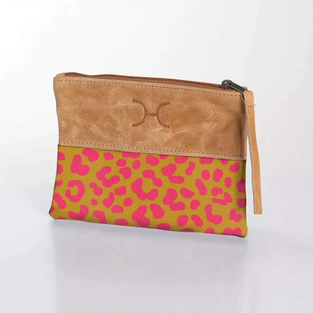 Thandana Laminated Fabric With Leather Pouch | New Designs - KaryKase