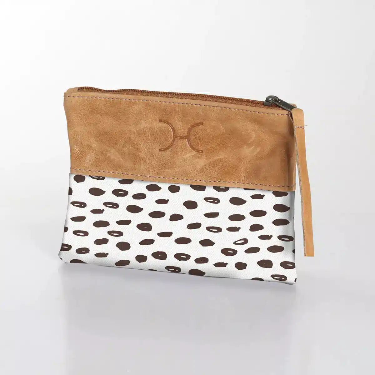 Thandana Laminated Fabric With Leather Pouch | New Designs - KaryKase