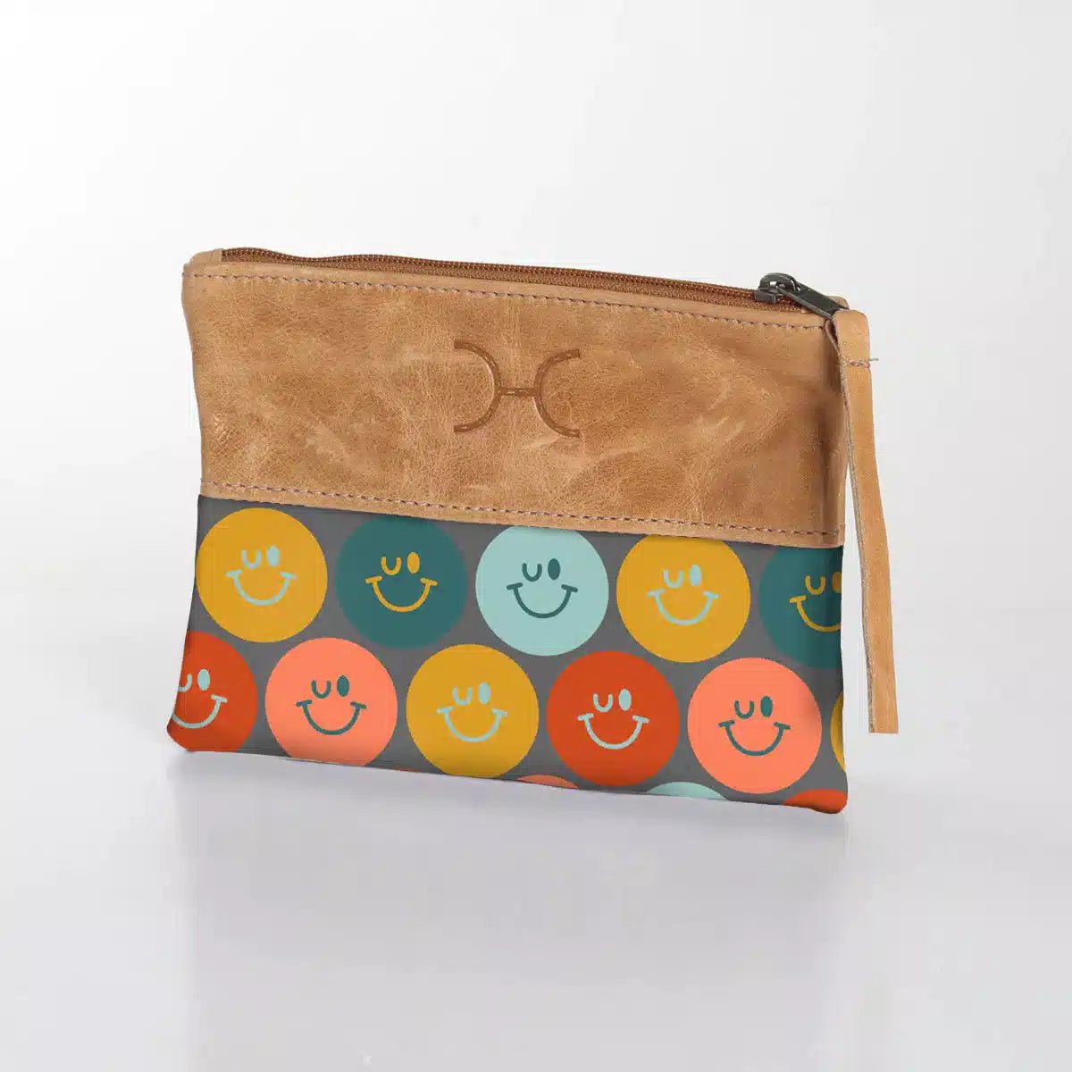 Thandana Laminated Fabric With Leather Pouch | New Designs - KaryKase