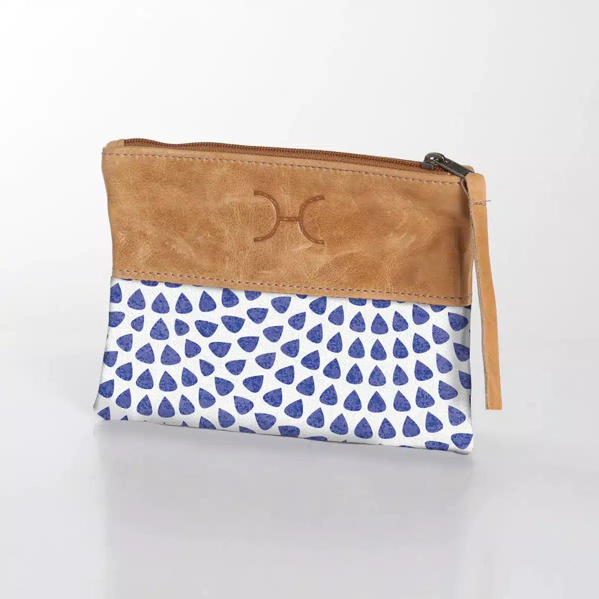 Thandana Laminated Fabric With Leather Pouch | New Designs - KaryKase