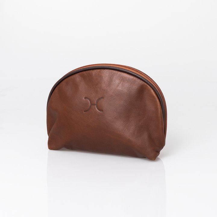 Thandana Leather Big Mouth Case | Tobacco - KaryKase