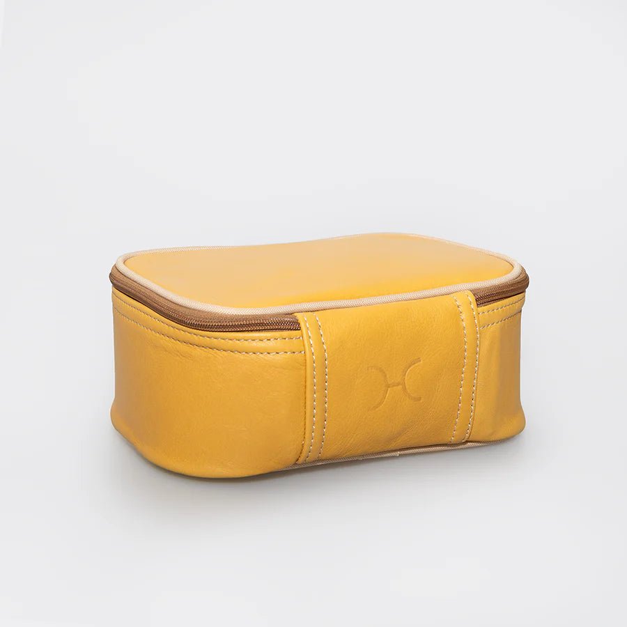 Thandana Leather Box Vanity Case - KaryKase