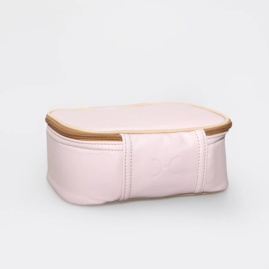 Thandana Leather Box Vanity Case - KaryKase