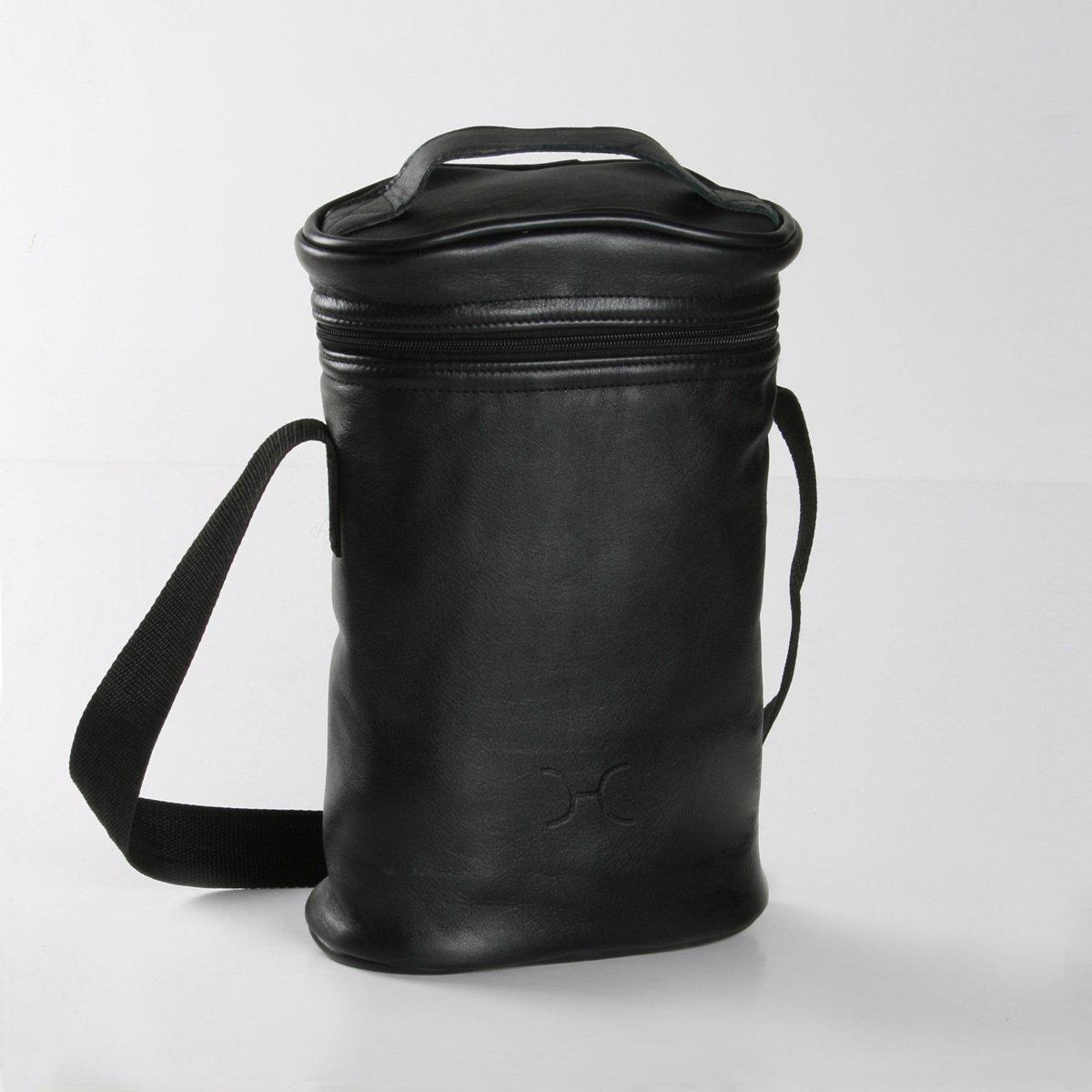 Thandana Leather Wine Cooler Double Carry Bag - KaryKase