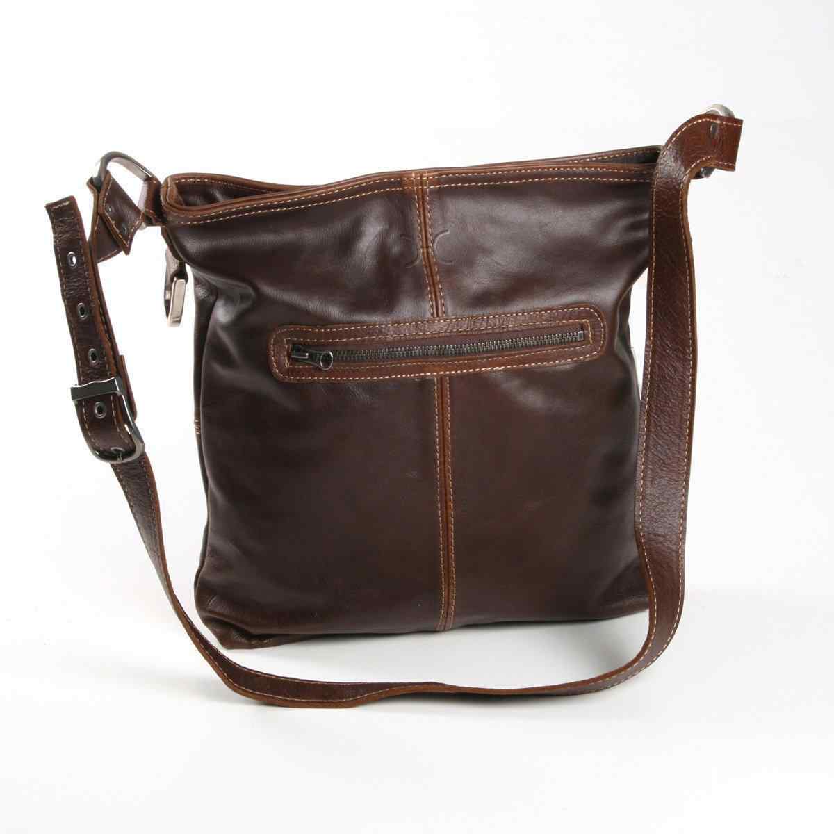 Thandana Messenger Leather Handbag | Tobacco - KaryKase