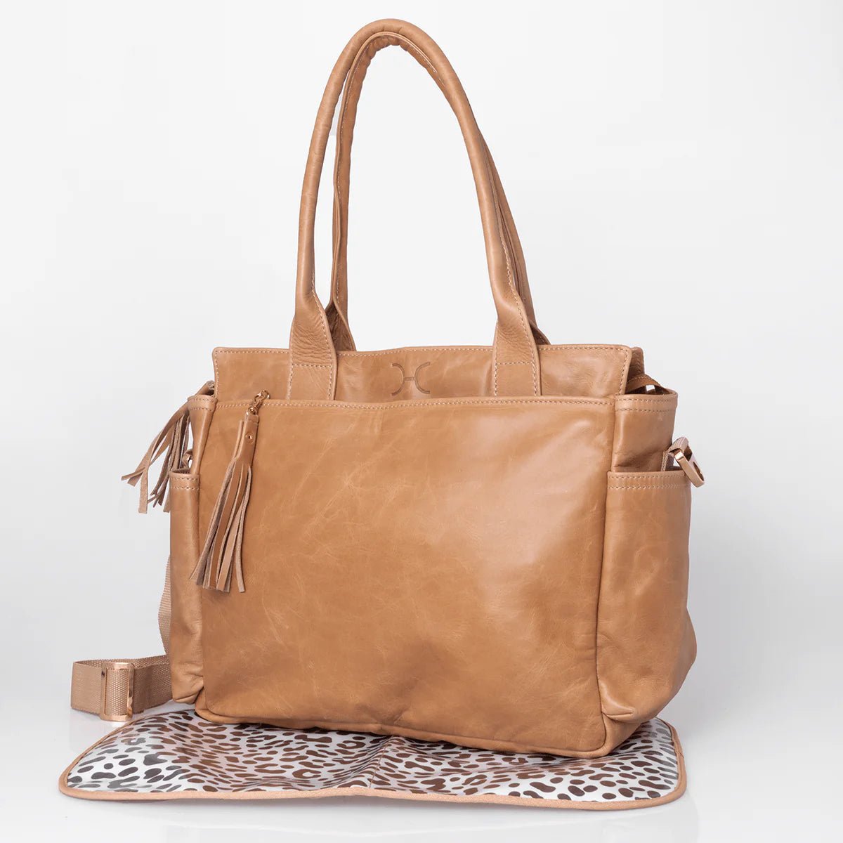 Thandana Noa Leather Nappy Bag - KaryKase