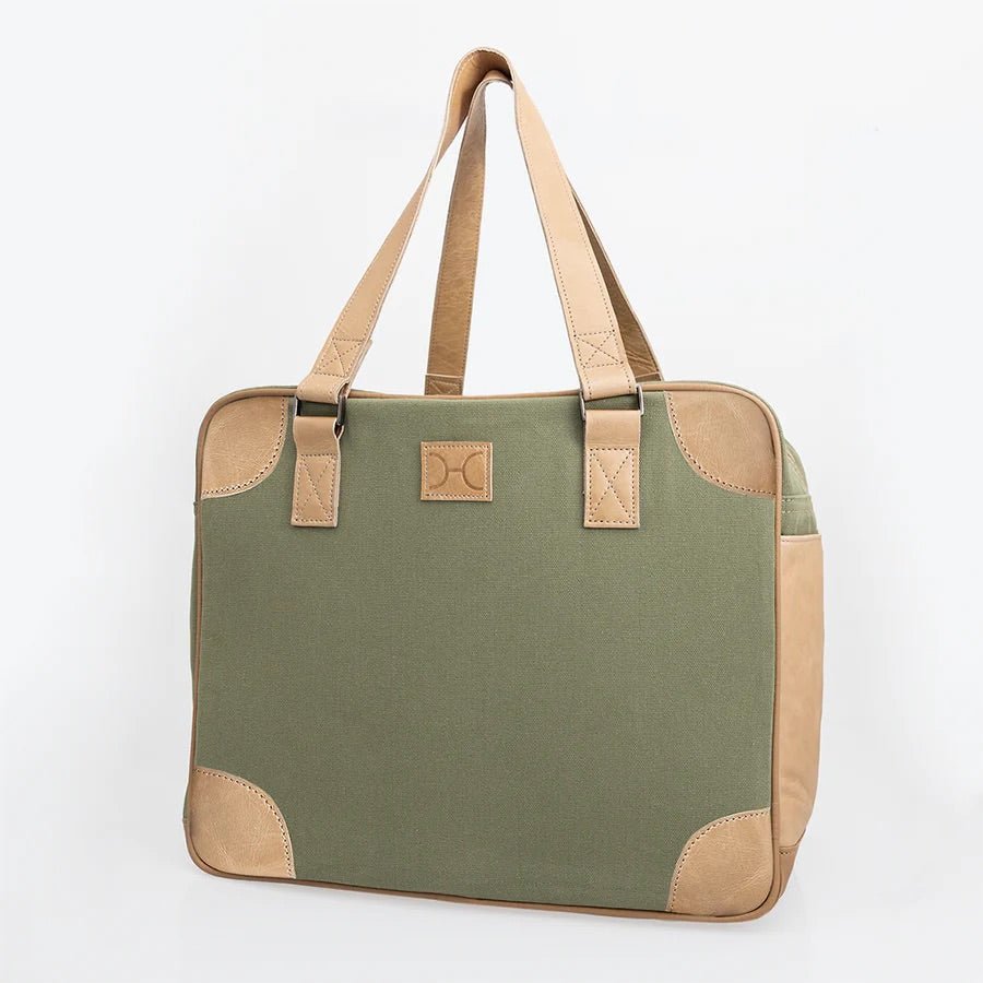 Thandana Wax Canvas Large Weekender Bag - KaryKase