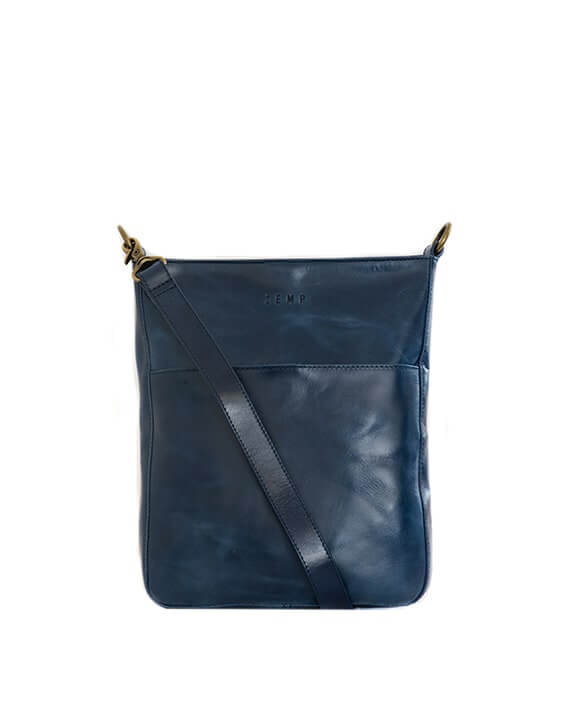 Zemp Boston Cross Body Bag | Navy - KaryKase