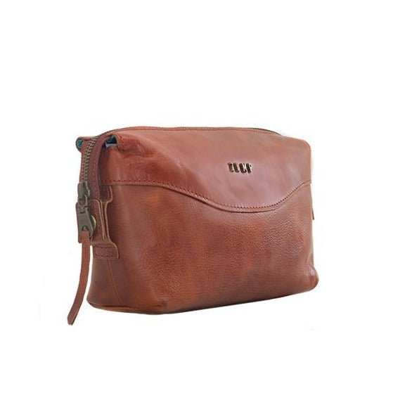 Zemp Bravo Toiletry Bag | Chestnut - KaryKase