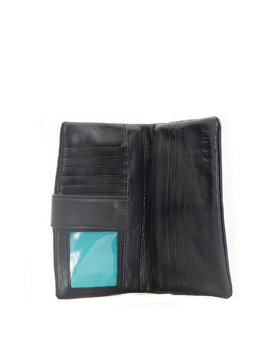 Zemp Carlene 15 CC Wallet | Black - KaryKase