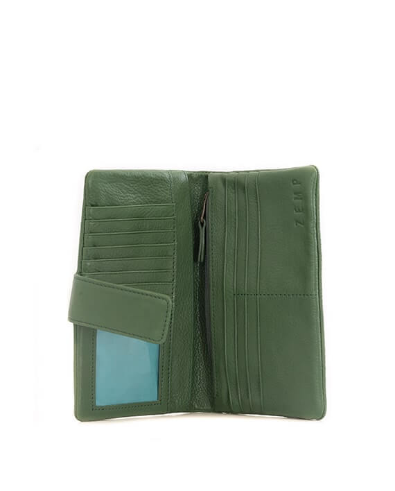 Zemp Carlene 15 CC Wallet | Forest Green - KaryKase