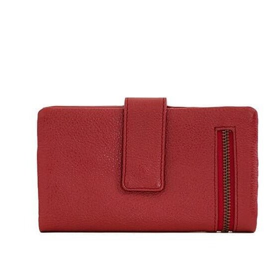 Zemp Carlene 15 CC Wallet | Red - KaryKase