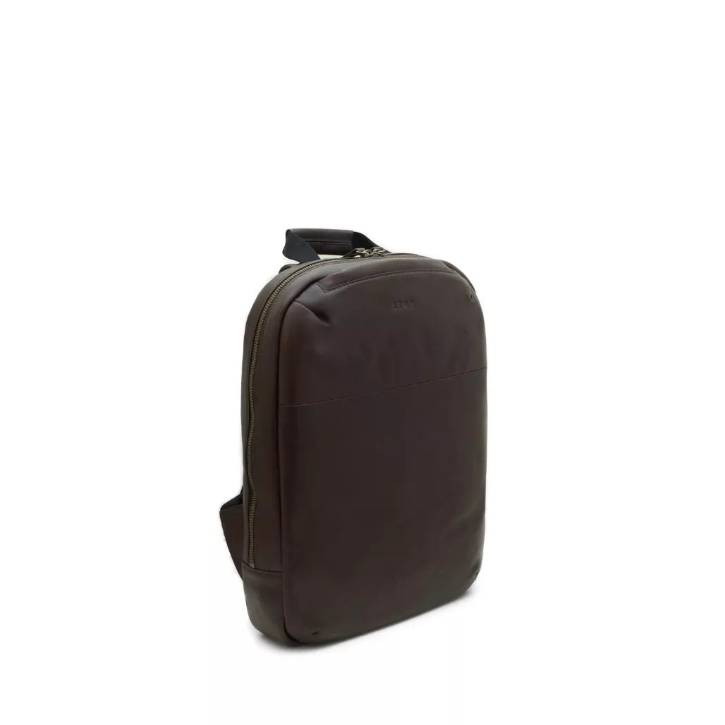 Zemp Charles Leather Backpack (S) | Waxy Brown - KaryKase