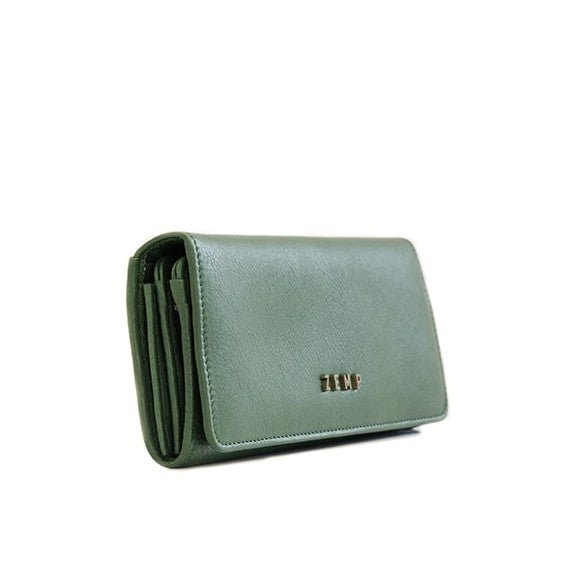 Zemp Claire 10 CC Wallet - Purse | Forest Green - KaryKase