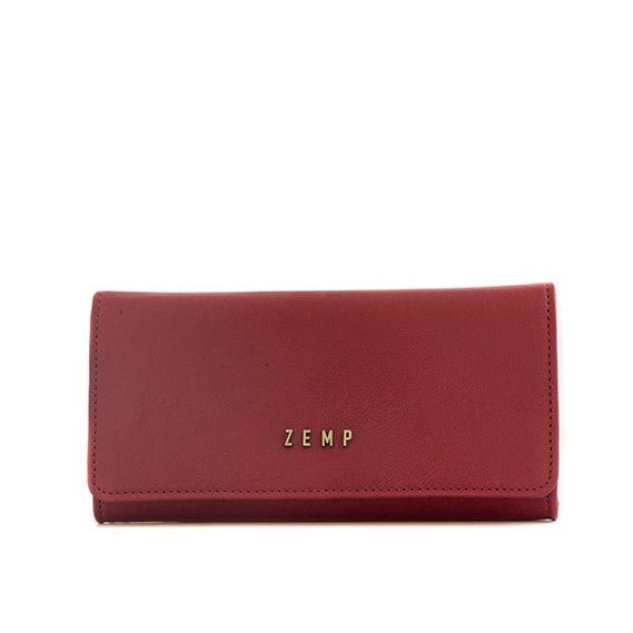 Zemp Claire 10 CC Wallet - Purse | Red - KaryKase