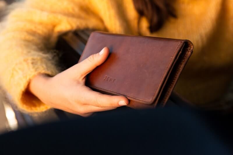 Zemp Claire 10 CC Wallet - Purse | Toffee Tan - KaryKase