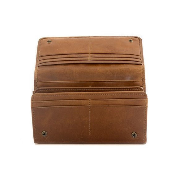 Zemp Claire 10 CC Wallet - Purse | Waxy Tan - KaryKase