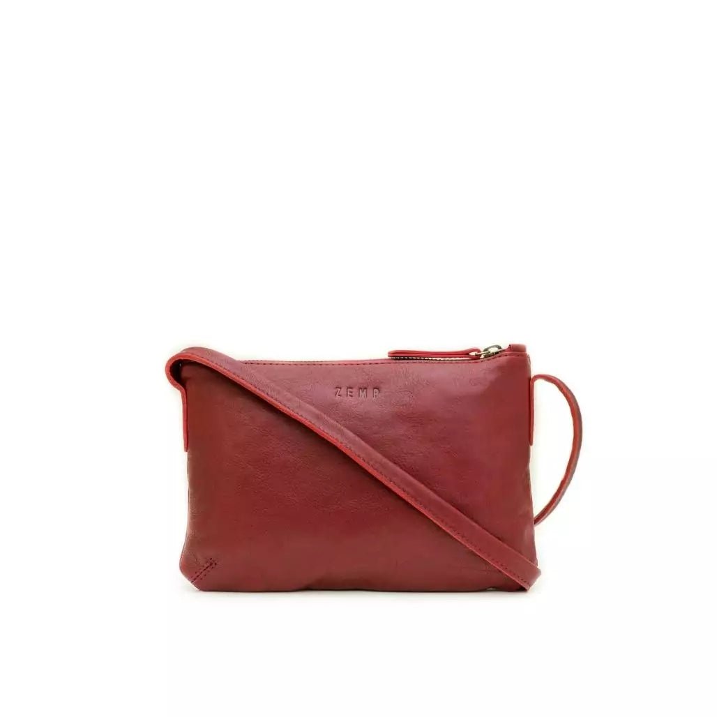 Zemp Harlem Sling Cross Body Bag | Red - KaryKase