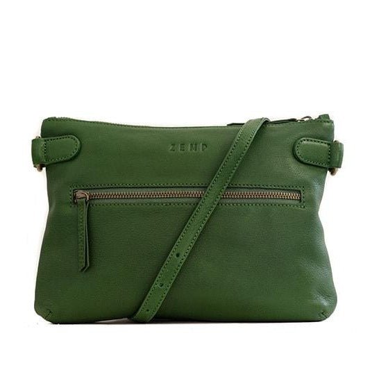 Zemp Ibiza Cross Body Bag | Forest Green - KaryKase