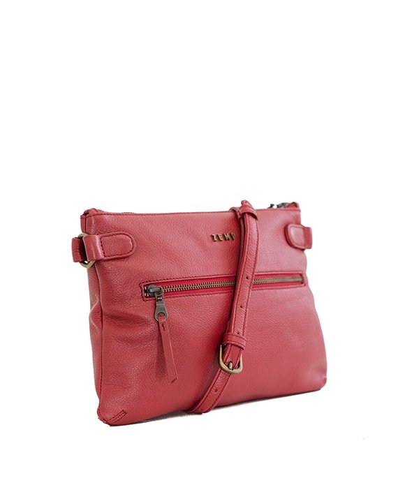 Zemp Ibiza Cross Body Bag | Red - KaryKase