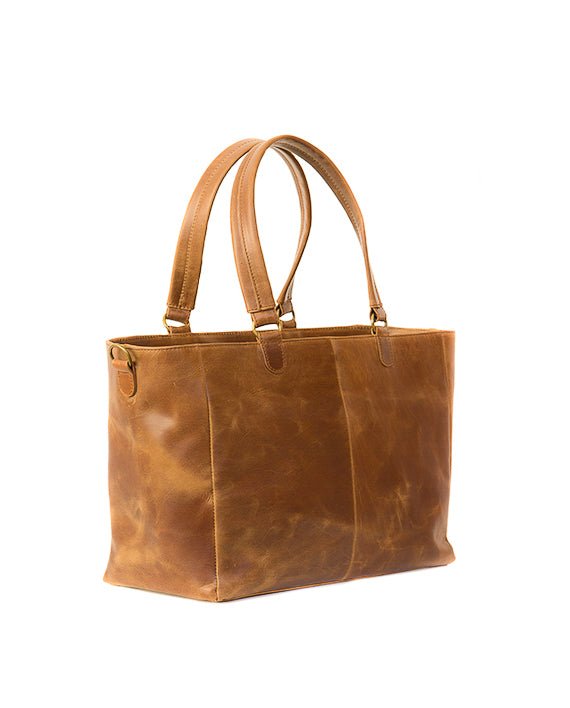 Zemp Lilly Lux Tote | Waxy Tan - KaryKase