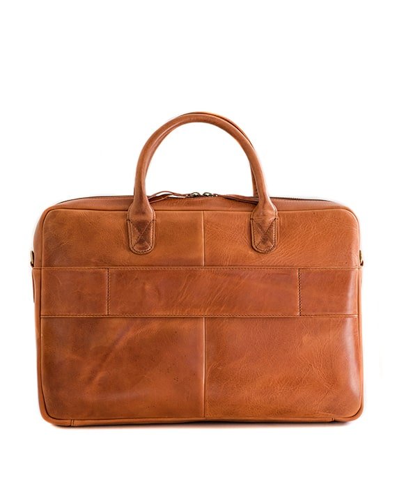 Zemp Milky Way 15″ Laptop Bag | Chestnut - KaryKase