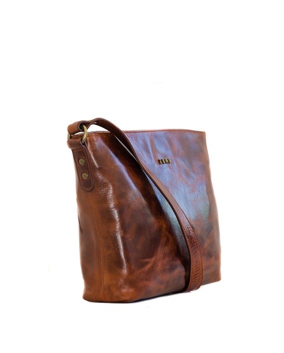 Zemp Orlando Cross Body Bag | Chestnut - KaryKase