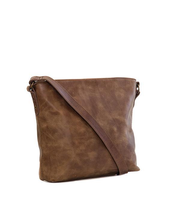 Zemp Orlando Cross Body Bag | Waxy Tan - KaryKase