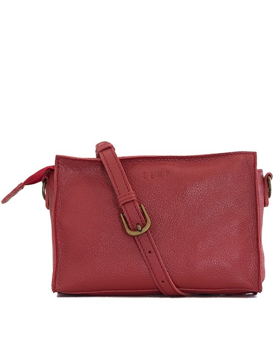 Zemp Palau Crossbody Bag | Red - KaryKase