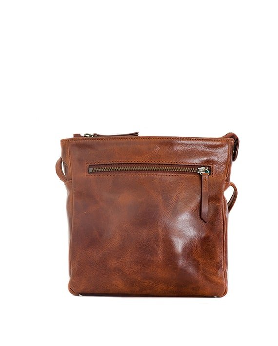 Zemp Pissa Cross Body Bag | Chestnut - KaryKase