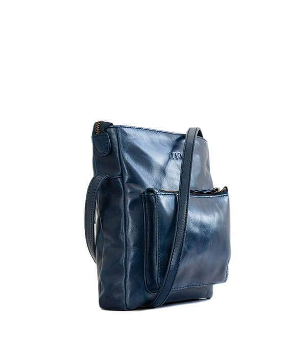 Zemp Pissa Cross Body Bag | Navy - KaryKase