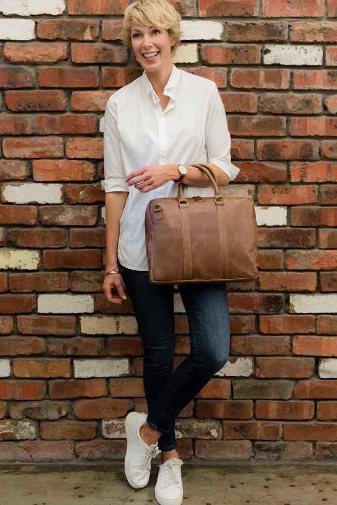 Zemp Supernova 13″ Laptop Bag | Waxy Tan - KaryKase