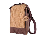 Yuppie Gift Baskets Cork Wine Cooler Bag | Brown - KaryKase