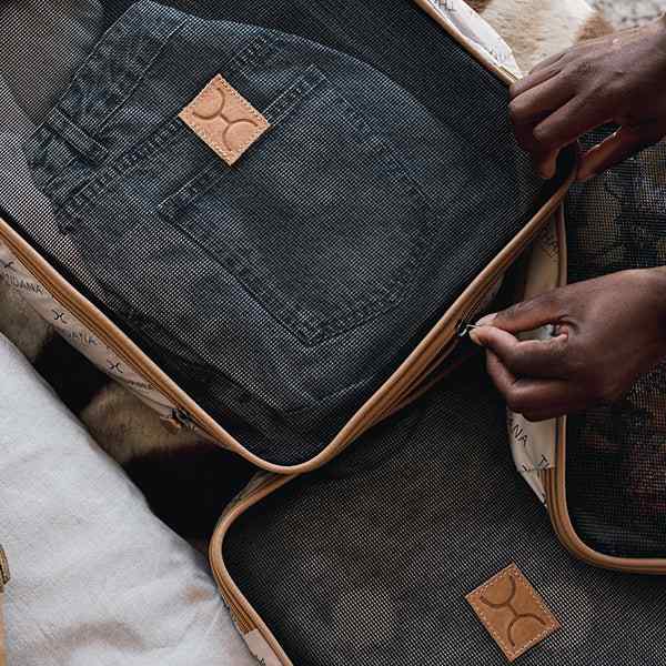 Thandana Travel Luggage Organizer Pods - 6 Piece Set | Hey Saylor - Sage - KaryKase