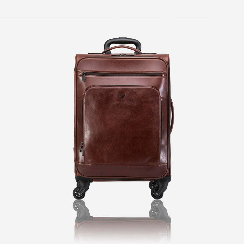 Brando Winchester Authentic Leather Cabin Bag | Brown - KaryKase