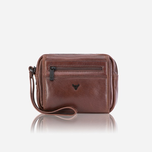 Brando Winchester Gent's Bag With Hand Strap | Brown - KaryKase