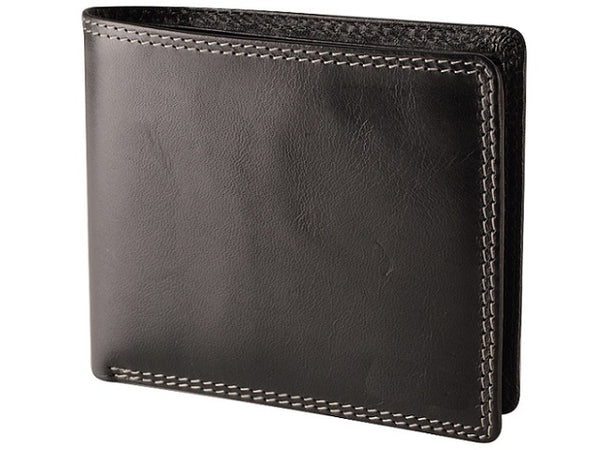 Adpel Dakota Leather Wallet | Black - KaryKase