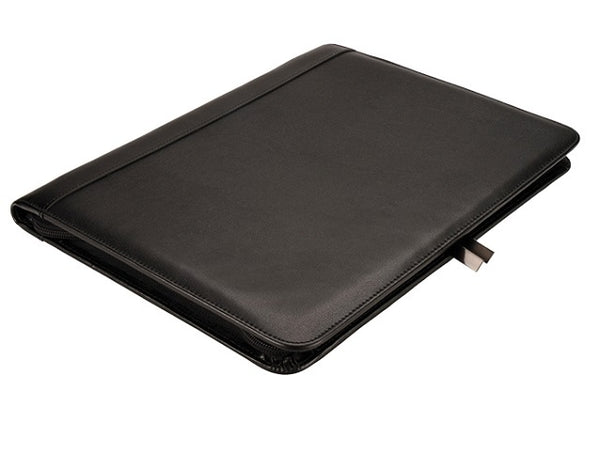 Adpel A4 Ascot Genuine Leather Zip Around Executive Folio - KaryKase